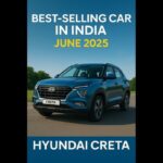 Hyundai Creta बनी जून 2025 की सबसे ज्यादा बिकने वाली SUV
