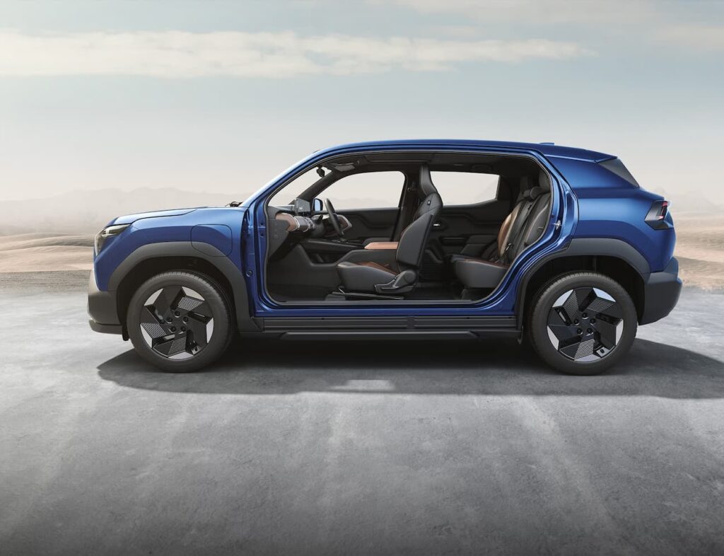 "Maruti e Vitara 2025 का फ्रंट लुक - नई इलेक्ट्रिक SUV शानदार डिजाइन के साथ"